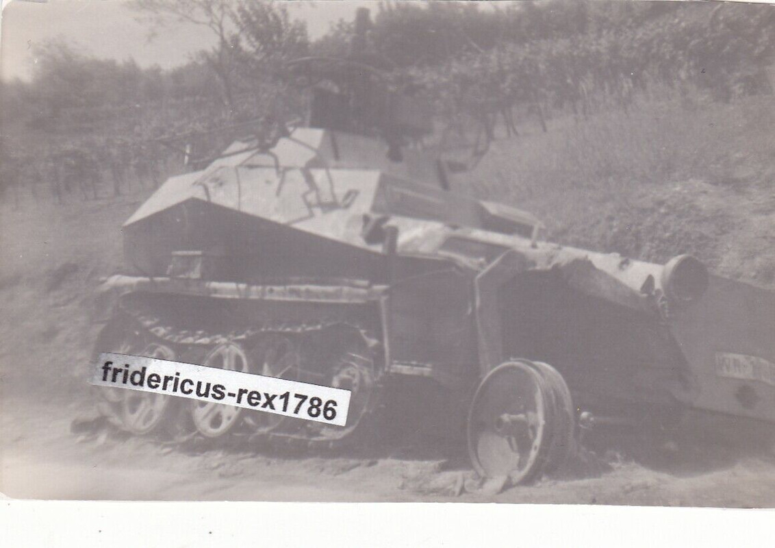 Foto leichter Schützenpanzerwagen 2cm Sd. Kfz. 250-9 Ausf. A & B