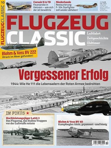 Flugzeug Classic Magazin Oktober No 10 2023