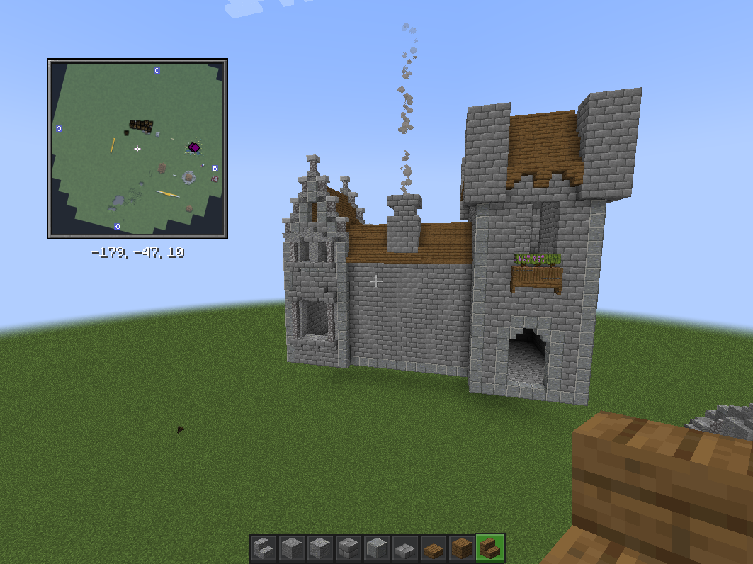 Средневековый замок для двоих // Medieval castle for two people Minecraft Map