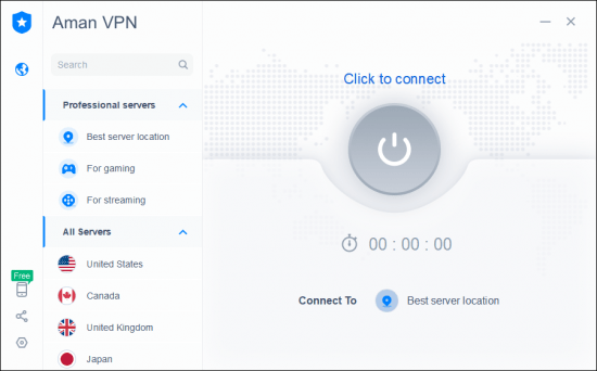 AMAN VPN 2.2.9 Multilingual
