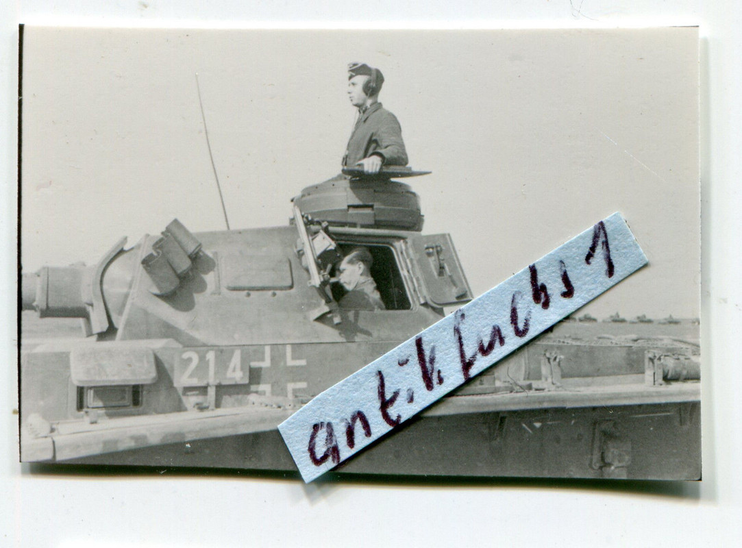 Deutscher Panzer Luchs mit 214 und Nebeltöpfe an der Front im 2.