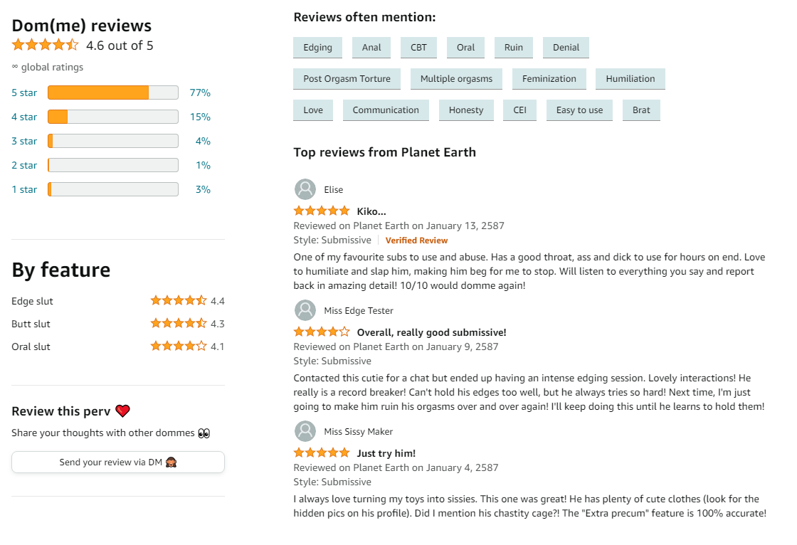 Fun reviews