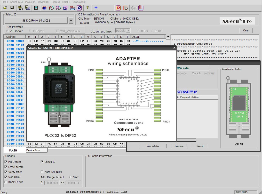 SST39SF040_programming_PC