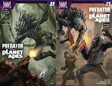 Predator vs. The Planet of the Apes #1-2 (2026)