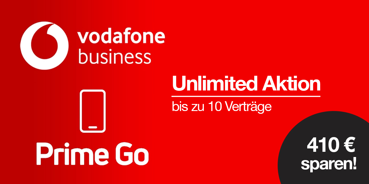 Bis zu 10x Vodafone Red Business Prime Go GigaKombi Unlimited Datenvolumen  ab je 11,95€ effektiv. Nur für Geschäftskunden & Selbstständige -  Werbeforum Telekommunikation - Telefon-Treff