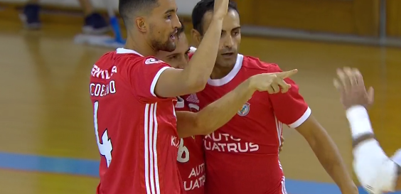 FUTSAL: BENFICA VENCE SPORTING (4-3)