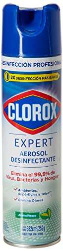 Amazon: Clorox Aerosol Desinfectante 332 Ml 