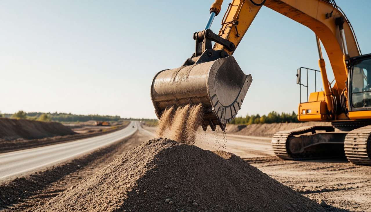 Щебеночно-песчаная смесь