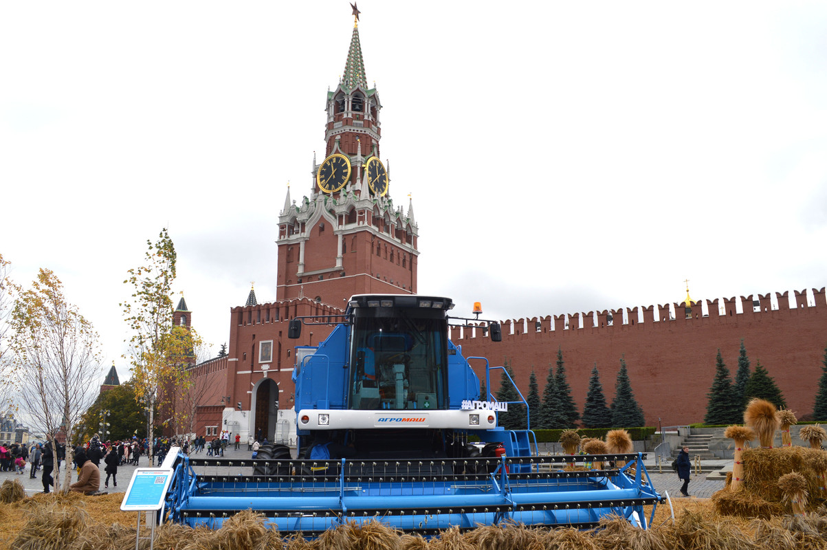 Золотая осень возле стен Кремля. 