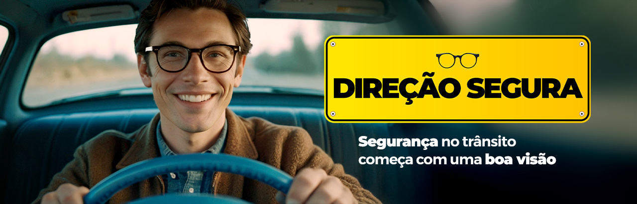 Direção Segura: boa visão no trânsito