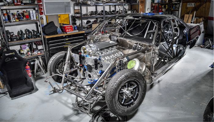 Rally Car Chassis and Suspension