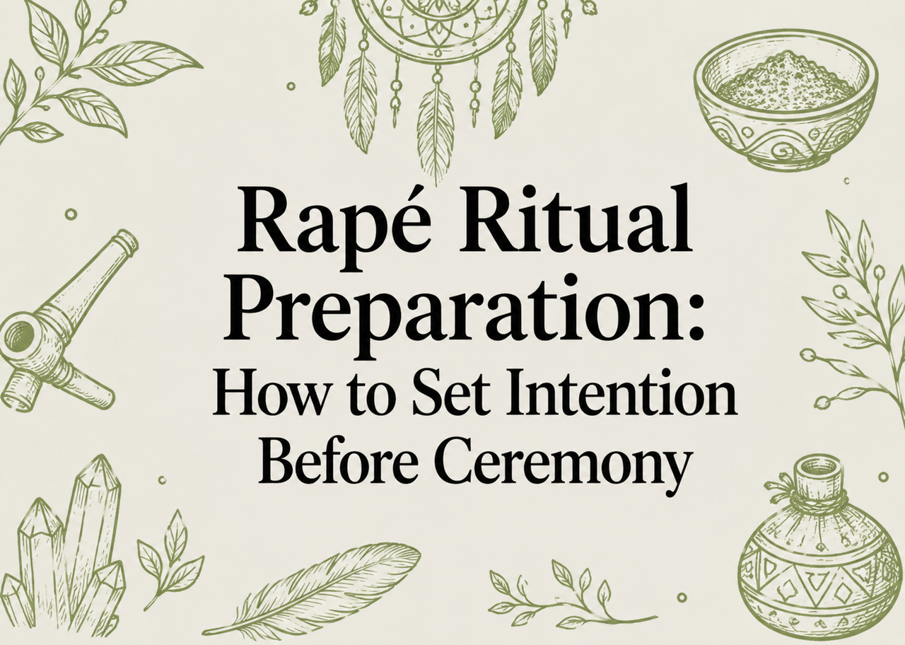 Rapé Ritual Preparation: How to Set Intention Before Ceremony
