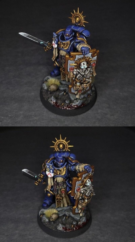 Space Marines Bladeguard Captain – 3D Print Model