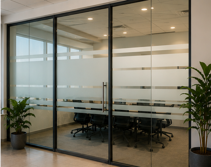 Privacy Window Film for Offices