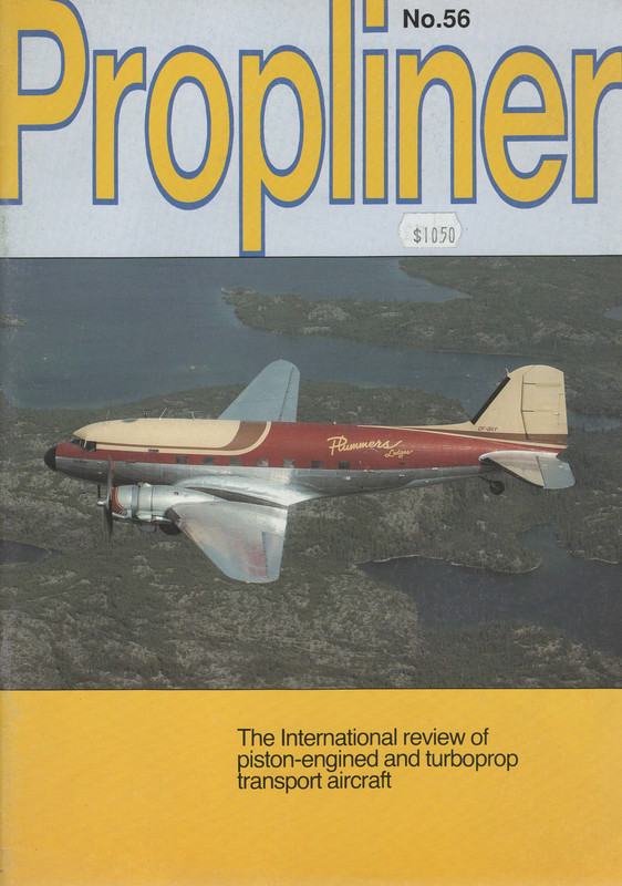 Propliner Aviation Magazine, no.56 (Autumn 1993)