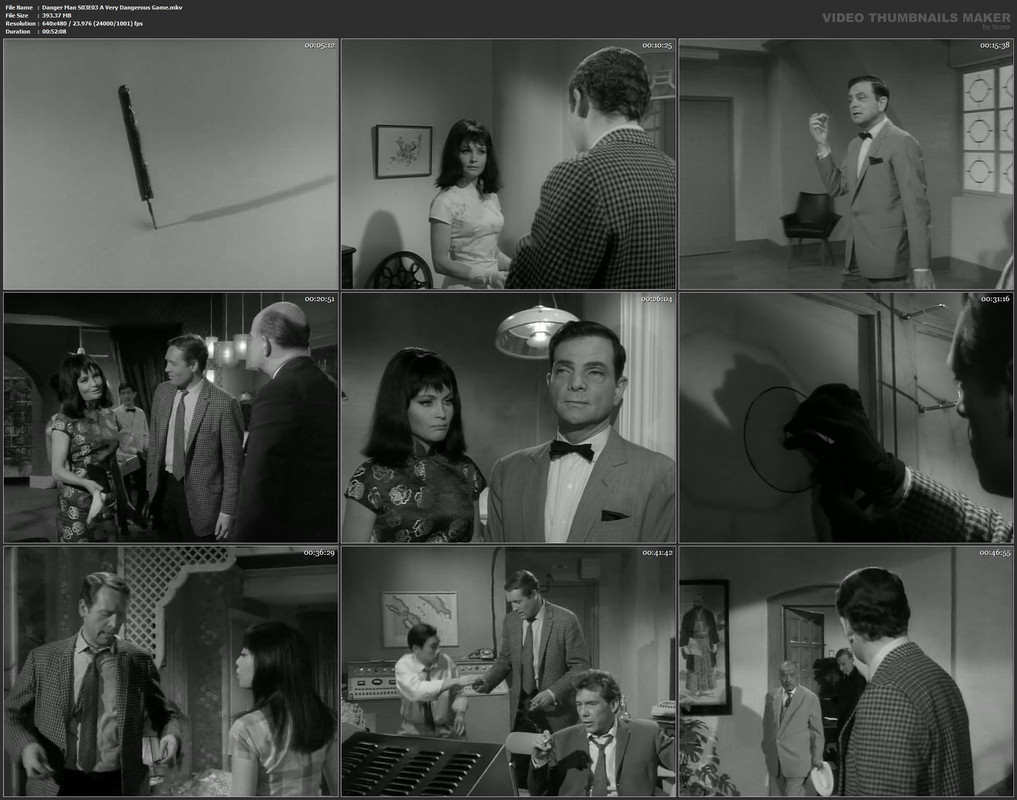 Danger Man S03E03 A Very Dangerous Game.mkv