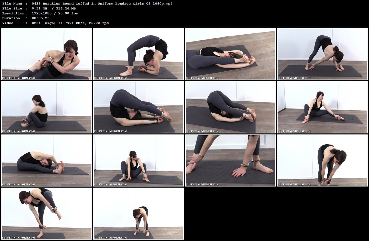 0435 Beauties Bound Cuffed in Uniform Bondage Girls 05 1080p.mp4