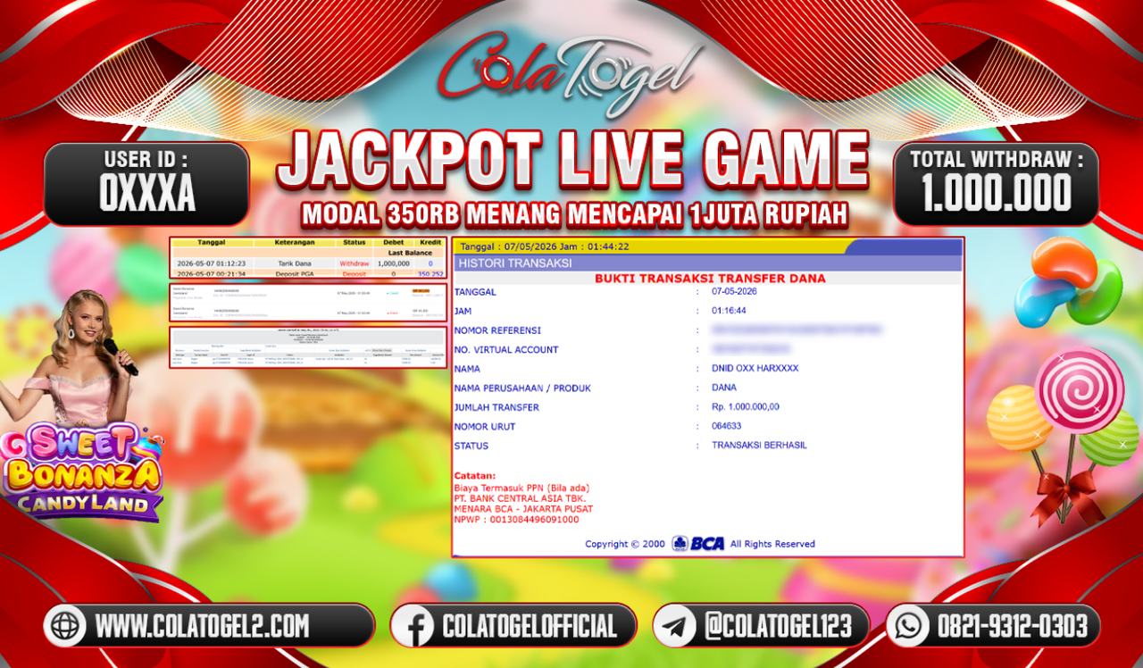 JACKPOT LIVE GAME!!