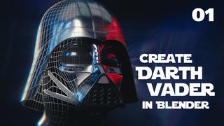 Blender 2.8 - Darth Vader 3D Character Creation