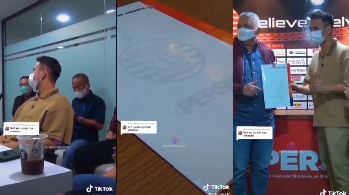 Viral video Raffi Ahmad bertemu petinggi Persija Jakarta, disebut beli saham Persija? 