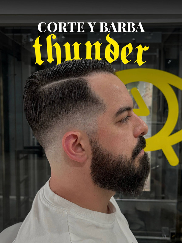 Corte o Barba Thunder
