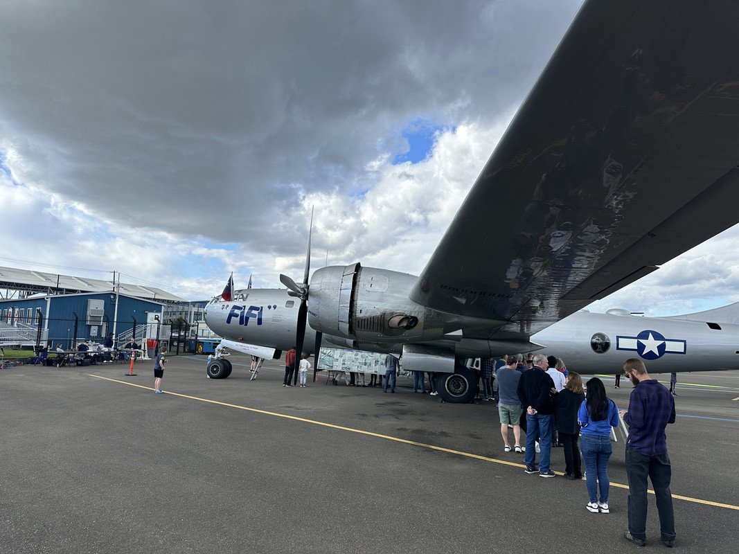 B-29 Goes Back To Her Birthplace, the Renton, Washington, Boeing ...