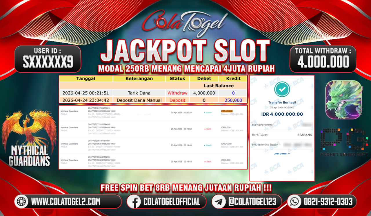 JACKPOT SLOT GACOR!!