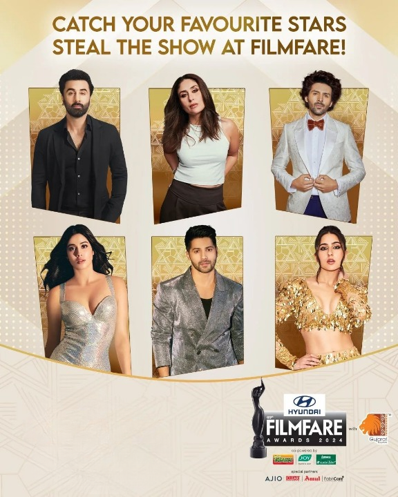  69th Filmfare Awards (2024) Main Event 720p HDTvRip x264 AAC Full Awards Show [1.7GB] Full Movie Download