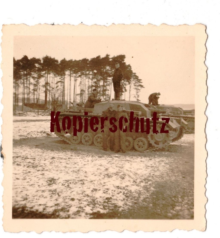 Orig. Foto Panzer StuG Sturmgeschütz-Abteilung 2