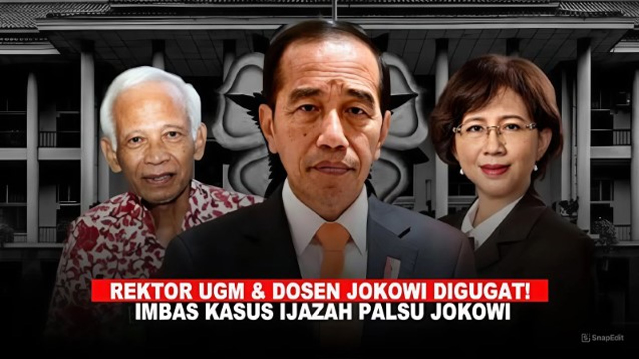 UGM Digugat Triliunan Akibat Gaduh Soal Ijazah Jokowi