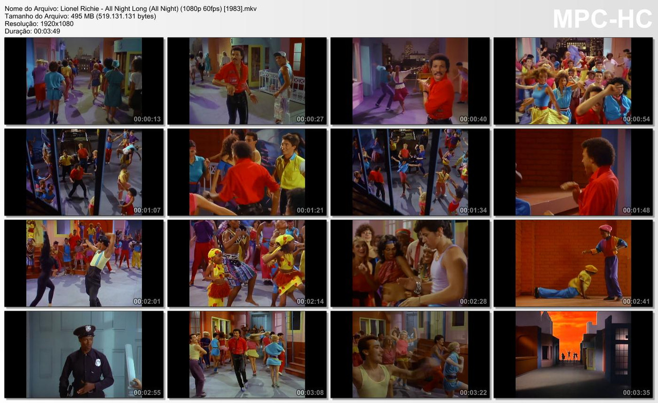 Lionel Richie - All Night Long (All Night) (1080p Upscale) [1983