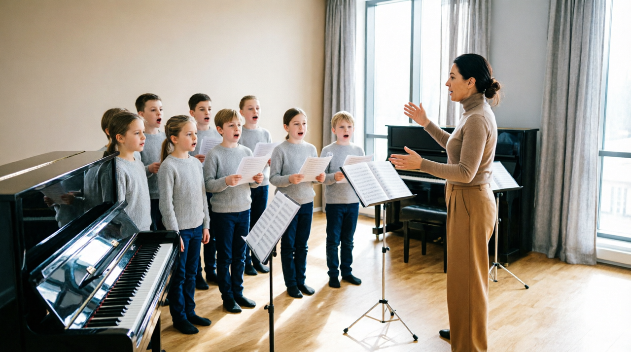 выступление хора