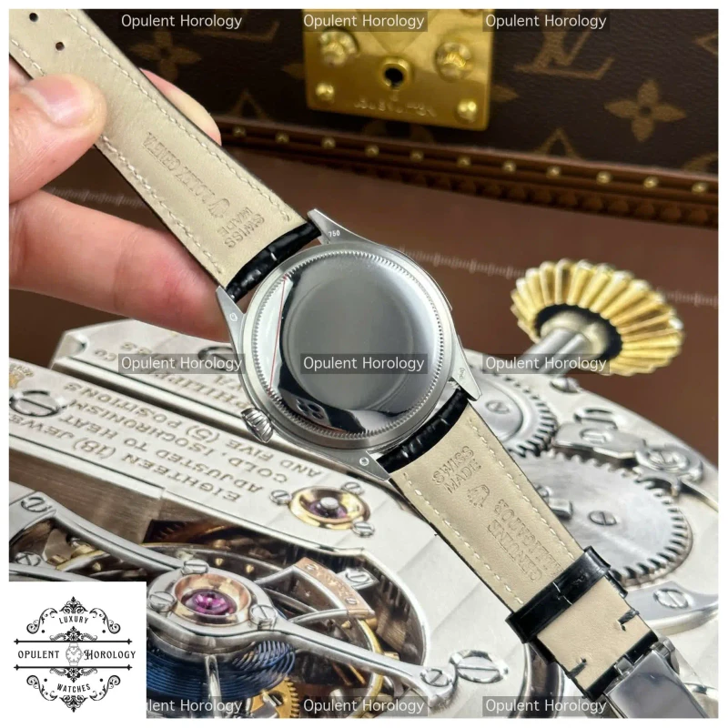 Rolex Cellini Moonphase 50535 Replica - 39 mm White Dial Dress Watch