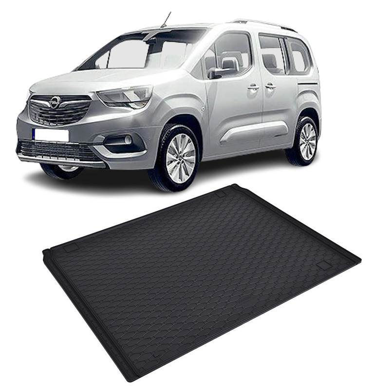 Tavita auto OPEL Combo 5 locuri 2012- 2017, protectie portbagaj, Cri-Flo, din cauciuc 100%, compatibil cu autoturismul OPEL Combo 5
