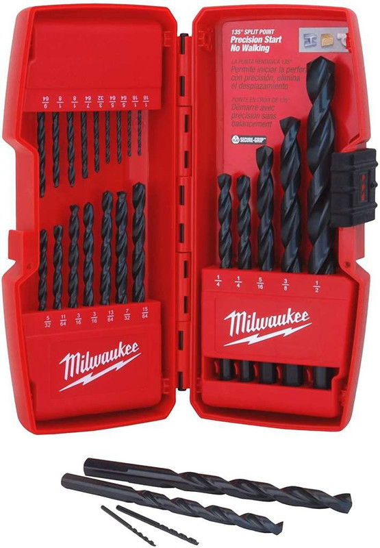 Amazon: 21-Piece Thunderbolt Black Oxide Drill Bit Set-21PC BLACK OXIDE SET 