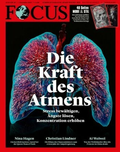 Cover: Focus Nachrichtenmagazin No 49 vom 03  Dezember 2022