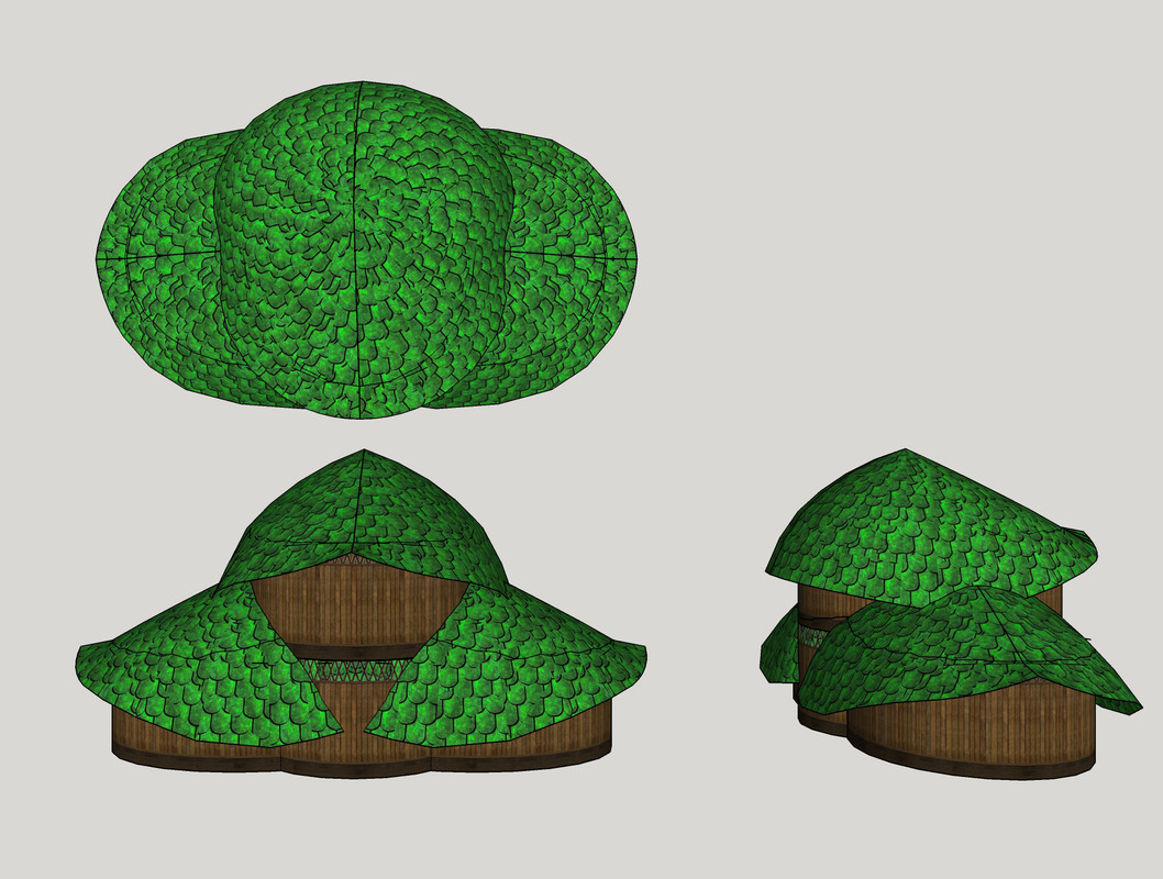 Multi story Yurt ideas-3