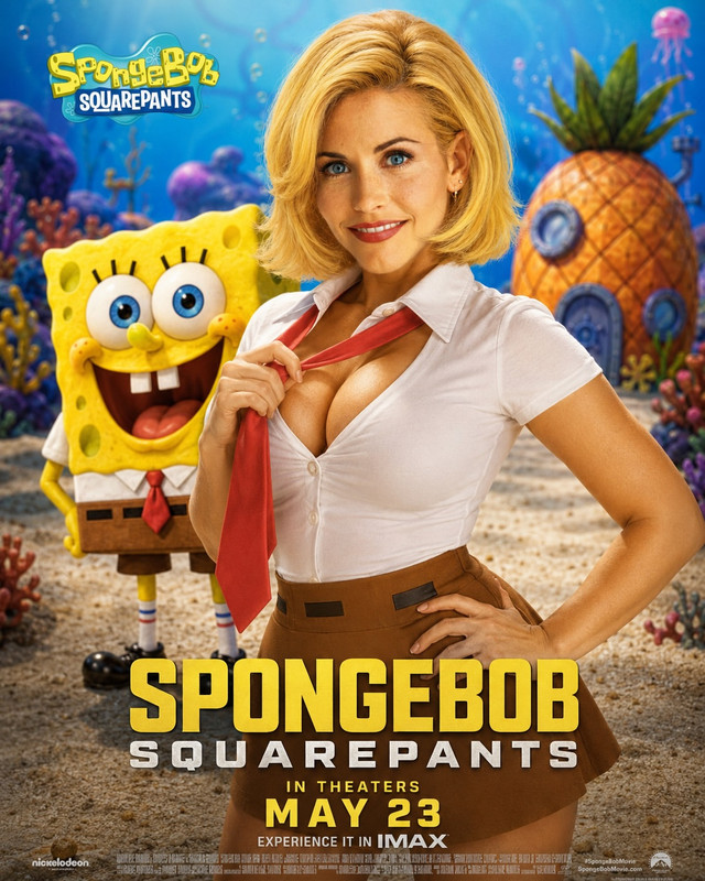 Courteney Cox Spongebob Squarepants