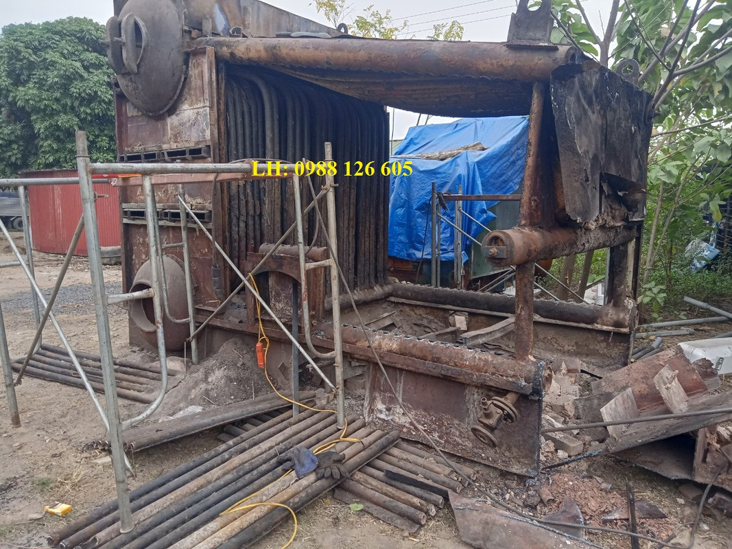 đại tu nồi hơi