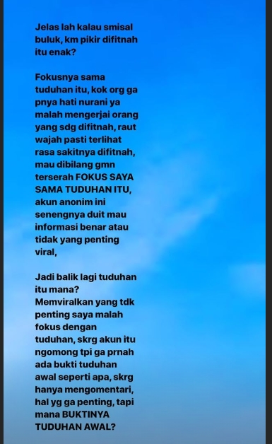 Unggahan Siwi Sidi di Instagram