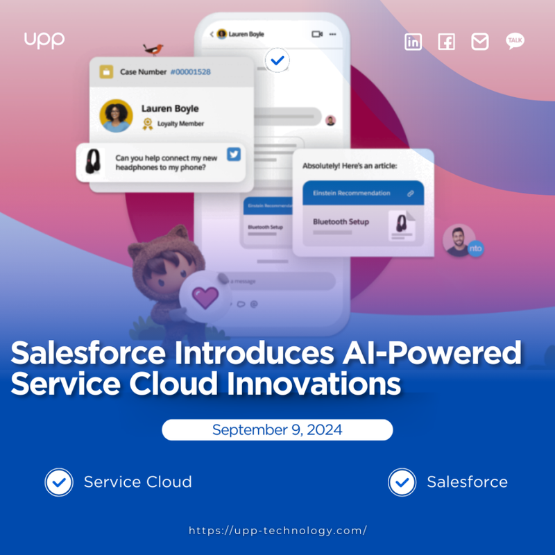 Salesforce Introduces AI-Powered Service Cloud Innovations