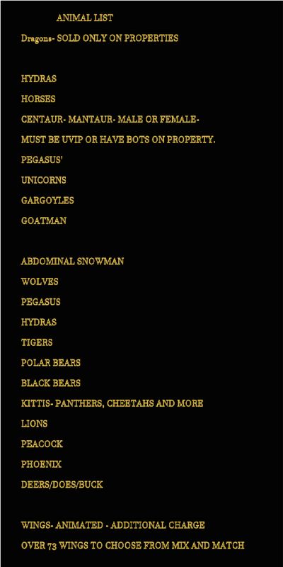 _0ANIMAL LIST FINAL