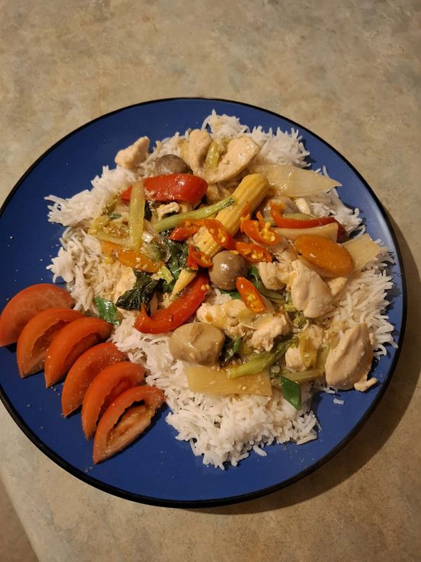 Chicken stir fry