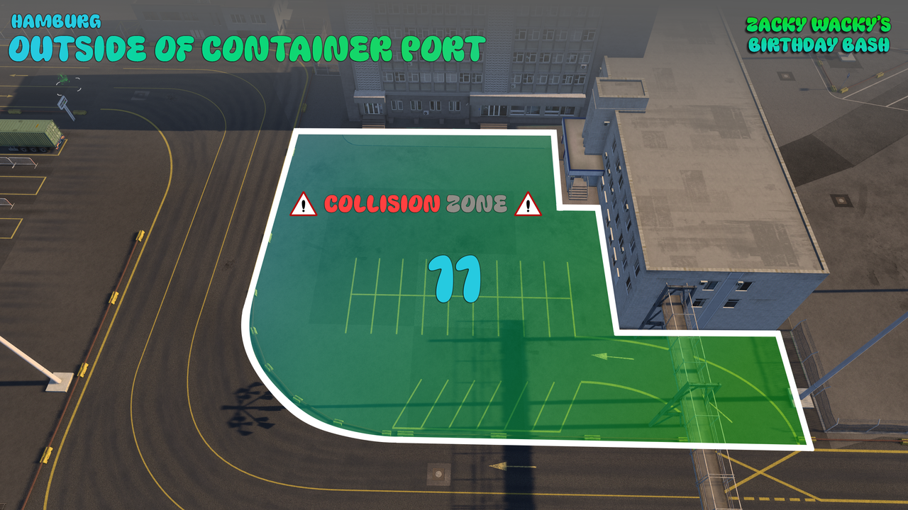 Hamburg - Outside Container Port