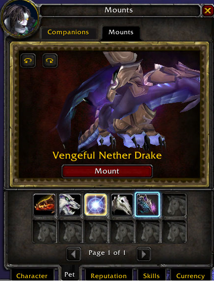 second rogue mounts