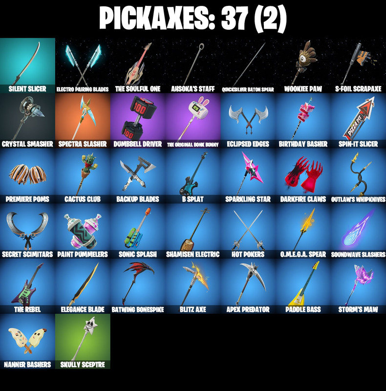 pickaxes comp