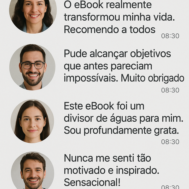 Avaliações reais do ebook Recomece