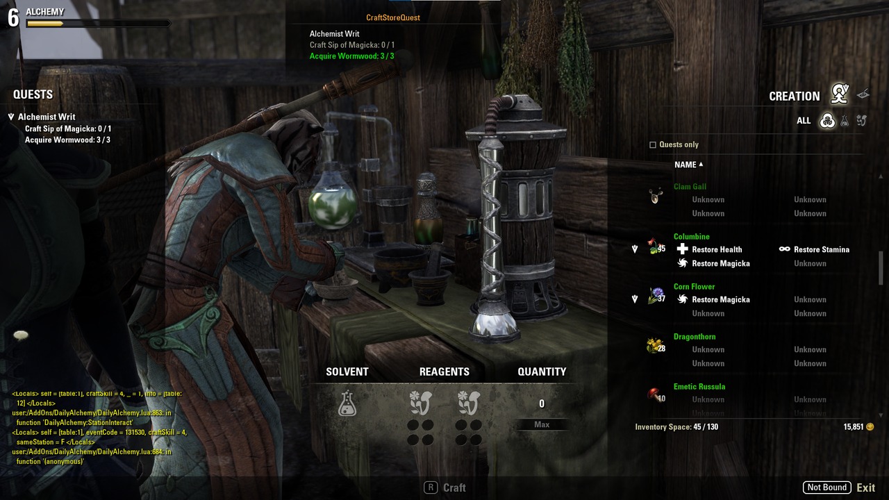 eso sip of health elder eso sip of health elder