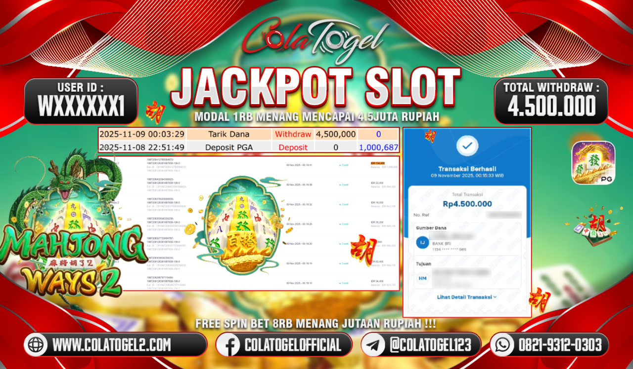 JACKPOT SLOT GACOR!!