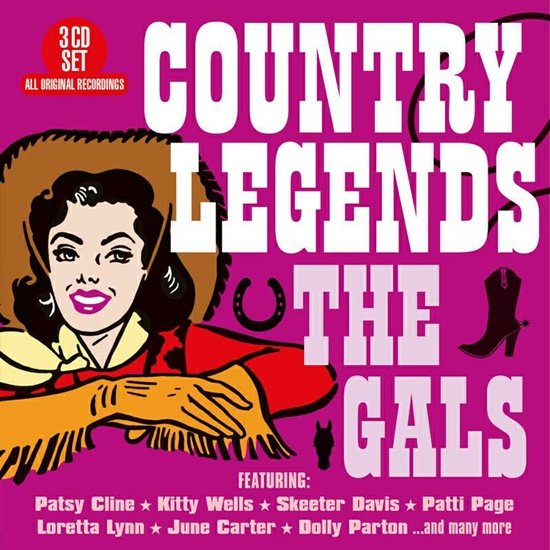 VA - Country Legends: The Gals (3CD) (2020) Mp3 320kbps [PMEDIA] ⭐️